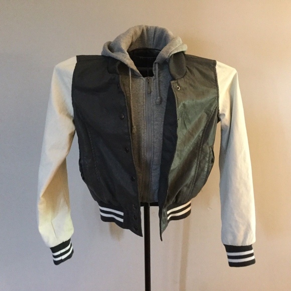 Therapy by Lane Crawford Jackets & Blazers - Therapy Lane Crawford Leather Bomber Jacket